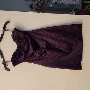 Charlotte Russe Satin Strapless Mini Dress Size S